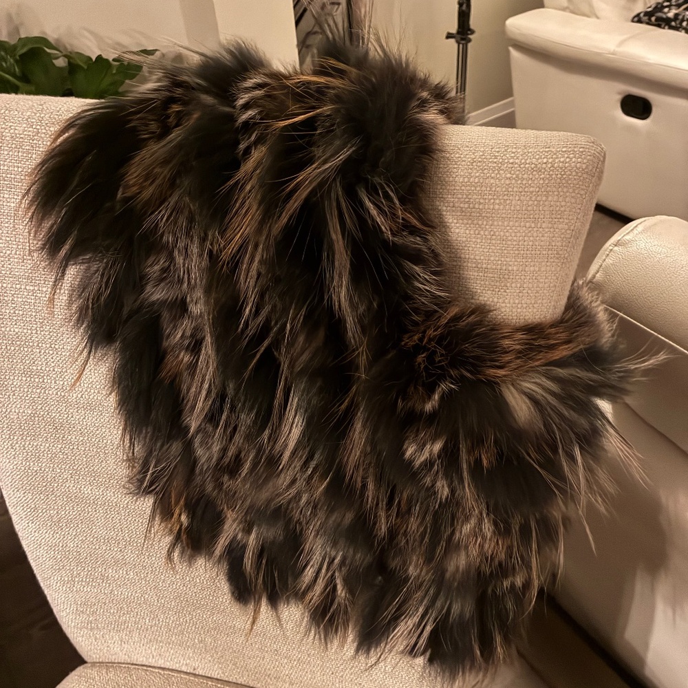 Écharpe en fourrure recyclée Fur Lux